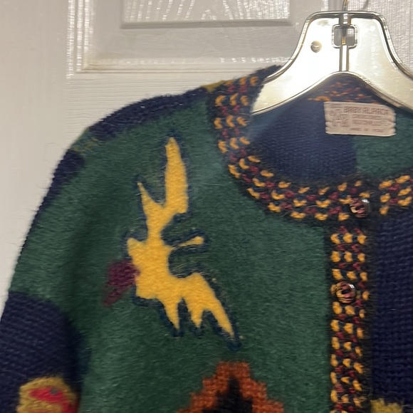 Baby Alpaca Cardigan Sweater Medium - Picture 3 of 6
